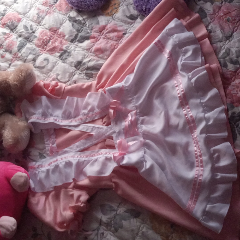 Pink maid dress